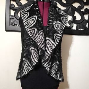Sioni Draped Sweater Vest